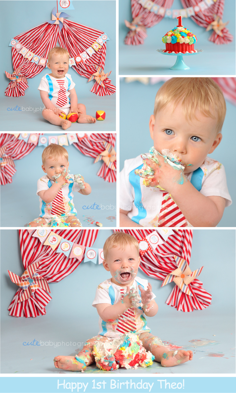 baby Theo, baby photography Manchester, cake smash photography
