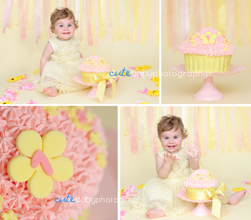 baby Lydia, baby photography Manchester, cake smash photography