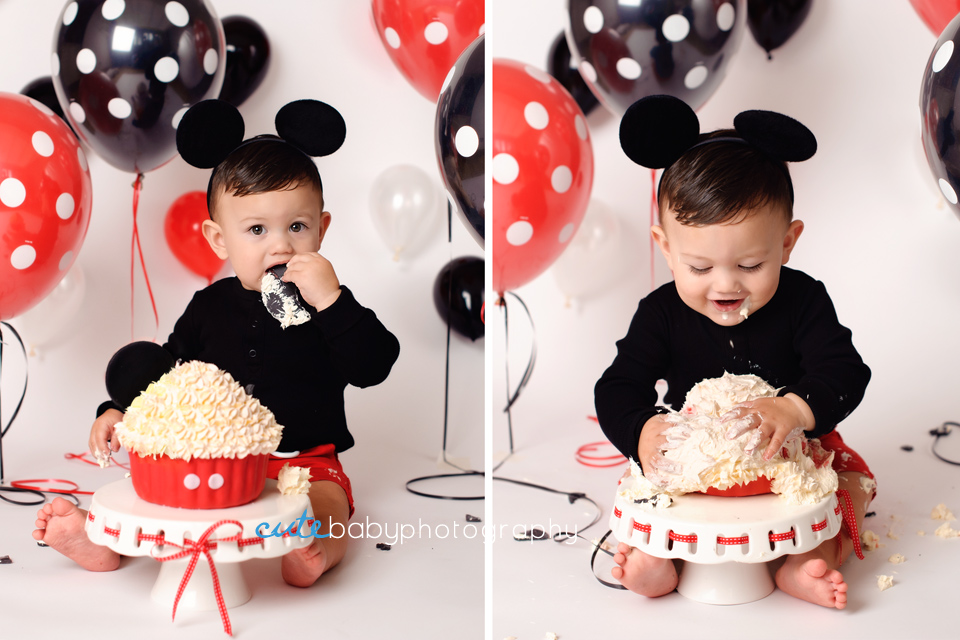 baby Austin, baby photography Manchester, cake smash photography